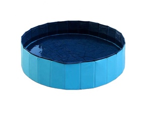 Piscine en PVC pour chiens de style occidental, jouets à la mode, pour <span class=keywords><strong>pataugeoire</strong></span>, baignoire <span class=keywords><strong>intérieure</strong></span> et extérieure pour animaux de compagnie, piscine pour chiens - Product Image 2
