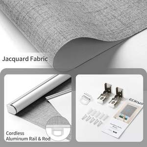 Blackout Roller <span class=keywords><strong>Window</strong></span> Shades, Persianas sem fio com isolamento térmico, Tecido de proteção UV, Fácil de instalar - Product Image 4