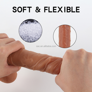 SacKnove senza fili telescopico in Silicone artificiale pene Para Mujer Juguete Del Sexo Pour Hommes Dildo realistico per le donne giocattolo Del sesso - Product Image 6