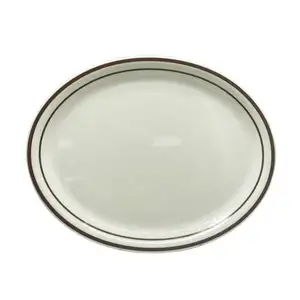 2023 оптовая продажа с фабрики 500 шт. меламиновые тарелки на заказ овальные меламиновые тарелки и тарелки
