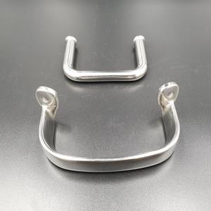 定制镜面抛光压铸锌合金烹饪锅手柄，带熔模铸造精密部件，用于握把 - Product Image 6