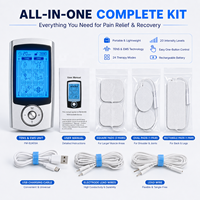EMS Tens Unit Machine avec fonction de ventouses Masseur d'épaule et de cou pour le corps et le dos Dispositif de soulagement de la douleur