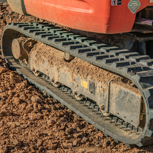 Gemaakt Om Te Passen 300X52.5nx86 Rubberen Spoor Mini-Graafmachines <span class=keywords><strong>300</strong></span> (Mm) X <span class=keywords><strong>52.5</strong></span> (Mm) Schakels 86 Loopvlakpatroon V1 E308 E308b E308c E307 E307b - Product Image 5
