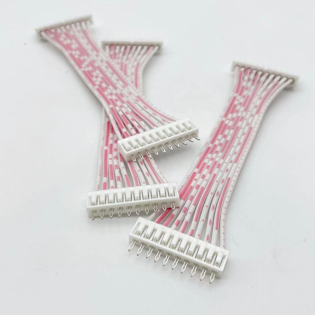2651 28awg Vw-1 26 Pin 1.27Mm Pitch Flat Ribbon Cable Red Strip Ffc Cable Crimp 2.54Mm Pitch Idc Connector PVC 1.27mm Heating