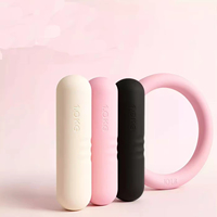Haltères et barres de musculation en silicone et fonte pour yoga, pilates et fitness à domicile – Antidérapants et confortables