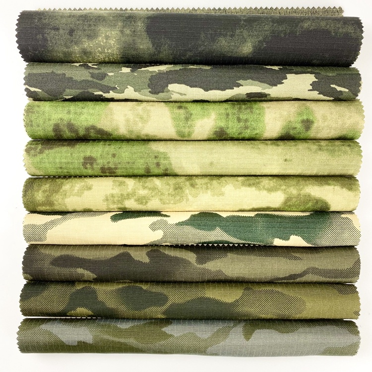 Китайский поставщик, джунгли, зеленый лес, 0,5 см * 0,5 см, полихлопок, рабочая одежда, рип-стоп принт, маленькая квадратная камуфляжная ткань
