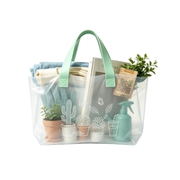 Sac fourre-tout pliable en plastique imperméable à haute fréquence thermosoudée, ferme et durable