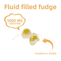 JULONG Marque privée Créatine remplie de liquide Gummy Creatine sans sucre Créatine pré-entraînement Créatine monohydrate Gummy Augmentation de l'énergie