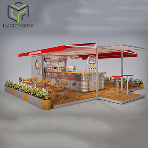 Magisches Haus Café Container 20ft/40ft Schiffscontainer-Bar Tragbares Container-Café Kaffeeshop - Product Image 2
