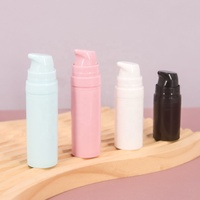 Emballage cosmétique de luxe Conteneur de crème en plastique PET Bouteilles à pompe pour lotion et sérum