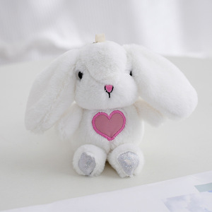 Plushie nhồi Mini Easter Bunny thỏ đồ chơi sang trọng peluches tai dài Thỏ Bunny búp bê <span class=keywords><strong>Keychain</strong></span> Bunny Thú nhồi bông đồ chơi - Product Image 2