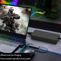 Pengisi Daya Laptop Gaming 130W Untuk Dell, Ujung Bulat 7.45.0mm, Adaptor Daya Efisiensi Tinggi
