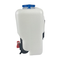KELE 12V 1.5L Set Botol Pencuci Kaca Mobil Universal dengan Botol Semprot Wiper Segel Gulung