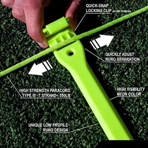 Thang Phẳng Tùy Chỉnh Thương Mại Có Thể Điều Chỉnh Thang Tập Tốc Độ Thang Nhanh Nhẹn Cao Su Không Rối Kèm Túi Xách - Product Image 2