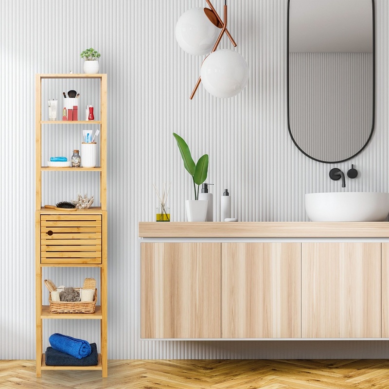 Tall Eco Friendly Modern 5 Tier