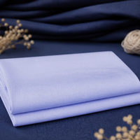 Tissu en microfibre 100% polyester, antistatique, infroissable, teinture organique, 32*300D, 155GSM, 96*76, pour vêtements