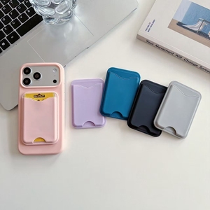 Coque de protection magnétique en silicone TPU souple avec fentes pour cartes et portefeuille pour iPhone 17 Pro Max 17Pro – Vente en gros - Product Image 4