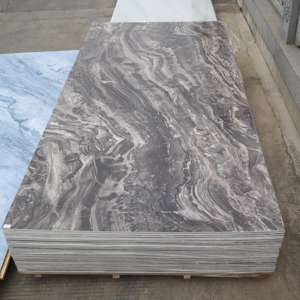 <span class=keywords><strong>Panneau</strong></span> <span class=keywords><strong>mural</strong></span> en PVC moderne, résistant au feu, imperméable, facile à nettoyer, à texture marbrée, écologique, <span class=keywords><strong>pour</strong></span> salle de bain, fond de télévision - Product Image 4