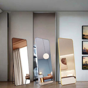 Moderne Home Ins Stijl Full-Length Glazen Make-Up Wandspiegel Stijlvolle Stereo-Aansluiting Voor Slaapkamer En Slaapzaal - Product Image 4