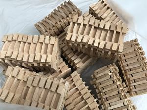 Puente de Violín de madera maciza de arce de marca personalizada, precio al por mayor, accesorio de cuerda de precio barato de alta calidad también para violonchelo viola - Product Image 2