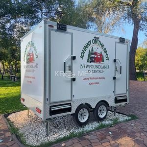 Remolques de Baño de Lujo Personalizados 2025, Unidad de Baño Portátil Móvil para Discapacitados, Inodoro Portátil para Adultos a Bajo Precio - Product Image 2