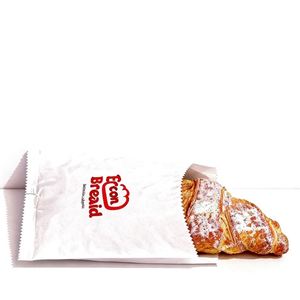 Sac en papier kraft de qualité alimentaire, sac d'emballage thermoscellable, résistant à l'eau et à l'huile, pour le stockage des croissants, du pain et des pâtisseries en boulangerie - Product Image 6