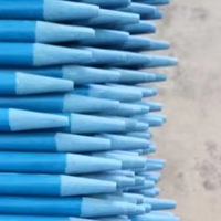 Piquet de pépinière en fibre de verre résistant aux UV 1/4 \ "3/4 \" Service de traitement de coupe personnalisé