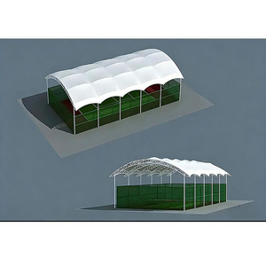 ศาลาออกกำลังกายผ้าใบยืดหยุ่นพร้อมหลังคาพับเก็บได้สำหรับสนามเทนนิสที่ทนทานต่อสภาพอากาศหลากหลาย - Product Image 4