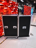 Flight case professionnel pour écran LED, personnalisé pour le transport, le stockage et les applications événementielles sur scène.
