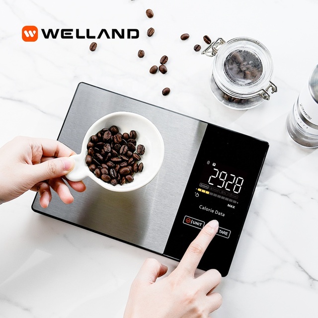 Smart Digital Kitchen Scale for Bluetooth Connectivity Blue-tooth Food Nutrition Coffee Weight Measuring App SDK Power Battery