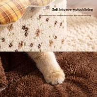 [Pré-vente] Nouvelle Arrivée Transfrontalière Hiver Lit pour Chat Grand Espace Aventure Princesse Chaleureux en Polyester Fabriqué à Jiangsu