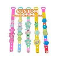 Breloques personnalisées en PVC pour chaussures, étuis et bracelets, avec logo de votre entreprise, accessoires de bracelet sur mesure