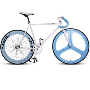 Bicicleta Clásica de Piñón Fijo 700C OEM, Cuadro de Acero, Llanta y Horquilla de Aleación de Aluminio, Una Sola Velocidad - Product Image 4
