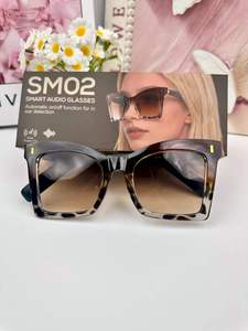 Nouvelles lunettes <span class=keywords><strong>de</strong></span> <span class=keywords><strong>soleil</strong></span> intelligentes SM02 anti-lumière bleue avec traduction en temps réel, contrôle tactile, étanchéité IP67, lecteur <span class=keywords><strong>de</strong></span> musique et commande vocale - Product Image 3