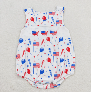 Ensembles de tenues pour enfants avec drapeaux et ballons du 4 juillet pour frères et sœurs, bébés garçons et filles - Product Image 6
