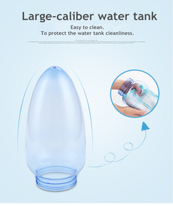 Humidificateur ultrasonique portable électrique 2000 ml, étanche, avec revêtement en tissu, lampe de nuit douce, aromathérapie, pour extérieur, maison, hôtel, voiture - Product Image 2
