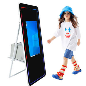 Cabina de Fotos con Espejo y Cámara, Cabina de Fotos con Espejo Grande de 40 Pulgadas - Product Image 2