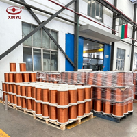 Fil de cuivre émaillé en polyuréthane certifié UL de 0,64 mm, cuivre pur à 99,99 %, classe 130, soudable pour moteurs de pompes automobiles