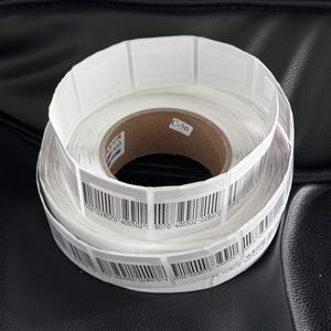 1000 étiquettes souples antivol EAS RF 82 MHz pour supermarché, autocollants de sécurité antimétalliques - Product Image 5