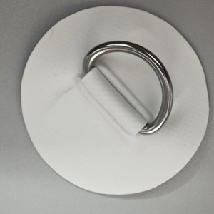 Stainless Steel D Ring Buckle For Paddle <b>Board</b> Kayak Rafting Boat Accessories 6Cm With Adhesive <b>Backing</b> - Product Image 1
