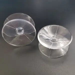 Güçlü çift taraflı emme silikon vantuz vakum cam emme kupası çapı 2cm 3cm 3.5cm 5cm