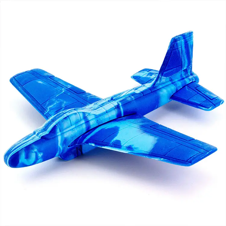 لعبة للأطفال في الهواء الطلق نموذج طائرة ناعم ثلاثي الأبعاد شراع طائرات من فوم eva يرمي باليد طائرة شراعية