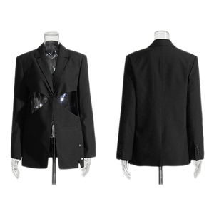 <span class=keywords><strong>Blazer</strong></span> casual personalizzato moda calda da donna scavato da esporre in vita <span class=keywords><strong>Blazer</strong></span> da ufficio foderato monopetto attorcigliato elegante <span class=keywords><strong>Blazer</strong></span> causale - Product Image 1