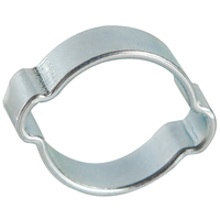 Collier de serrage double oreille en acier inoxydable réglable pour raccordement de tubes