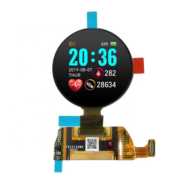 RM69330 450CD/M2 24pin  LCD Panel SPI MIPI 454X454 Smart Watch Full Color OLED Display 1.39 Inch Round AMOLED