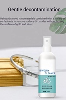 Bijoux naturels en contact direct avec la peau avec étiquette personnalisée Nettoyage de vernis Or Platine Argent Nettoyage Liquide écologique en spray