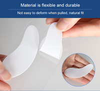 Personnalisable Collagène Or Réutilisable Silicone Sous Les Yeux Masques Feuille Patch Gel Insert Acide Hyaluronique Masque