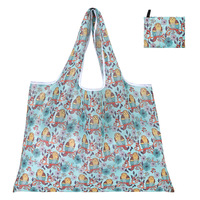 Usine rPET polyester pliable sac à provisions ultra grande capacité matériau recyclé impression personnalisée écologique