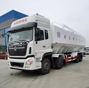 Camion d'alimentation en vrac de Dongfeng 40m3 Offre Spéciale camion de transport d'alimentation en vrac de 40 tonnes avec la tarière électrique - Product Image 3