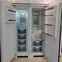 Sans givre 222 L Congélation Congélateur Intégré Réfrigérateur